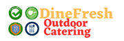 DineFresh Outdoor Catering logo